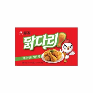 농심닭다리 후라이드 치킨맛, 66g, 14개