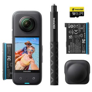 인스타360 X3 360도 액션 카메라 번들, Action Camera Bundle