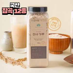 치악산아래 국산100% 강원도 미숫가루, 600g, 2개