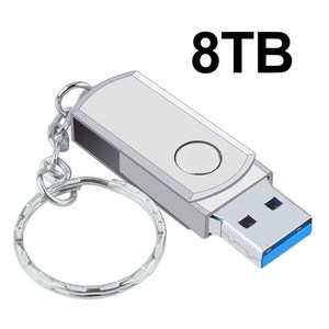 2023 새로운 Usb 3.0 16 테라바이트 고속 Pendrive 8 테라바이트 금속 Cle Usb 플래시 드라이브 4 테라바이트 2 테라바이트 휴대용 SSD Memori, 04 실버 8TB, BJFK34123(15)