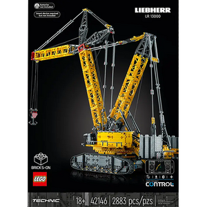 레고 테크닉 Liebherr LR 13000 크롤러 크레인 42146, 혼합색상, 1개