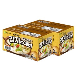 이가자연면 멸치육수 감자 수제비, 1.492kg, 2개