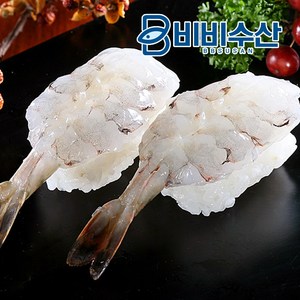 비비수산 초밥재료 청미 생새우, 120g, 2개