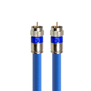 HDTOP 국산 RF TO RF 안테나 5C 블루 동축 수제작 케이블 20M, HT-ZBRR200
