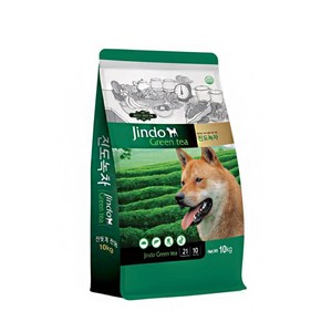 우성사료 진도 녹차 건식사료, 닭, 10kg, 1개