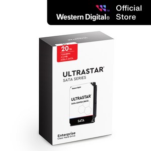 [WD대리점] WD Ultrastar DC HC560 WUH722020ALE6L4 20TB 1PACK 패키지 SATA3 워런티 3년