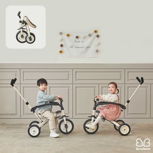 베네베네 벤트라이크 멀티플 접이식 다기능 유아 어린이 자전거 (안전가드포함), 올리브