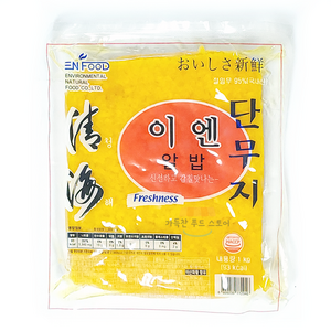 이엔푸드 [31마켓] 알밥 단무지 1kg, 3개