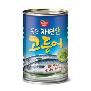 동원 고등어 통조림, 400g, 7개