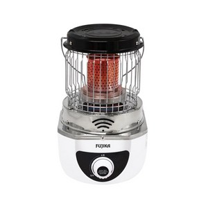 후지카 가스난로 FU-118 화이트 색상 2중 안전장치 장착 야외활동 필수템