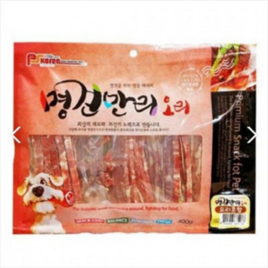 미스터쿡 강아지 간식 큐브&슬라이스 혼합, 오리혼합, 400g, 10개