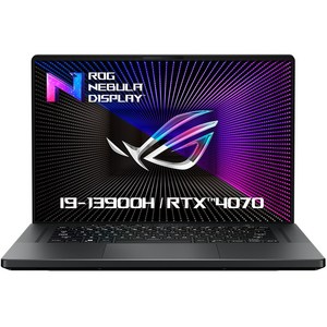 에이수스 2023 ROG 제피러스 G16 코어i9 인텔 13세대 지포스 RTX 4070, Eclipse Gay, 1TB, 16GB, Fee DOS, GU603VI-N4016