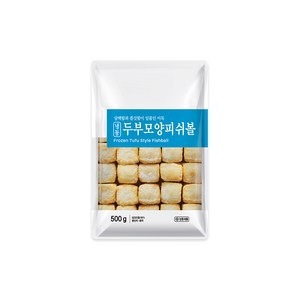 두부모양 피쉬볼(어묵) 500g, 2개