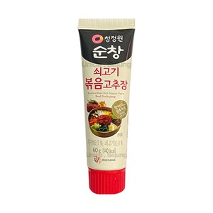 청정원 순창 쇠고기 볶음고추장, 60g, 1개