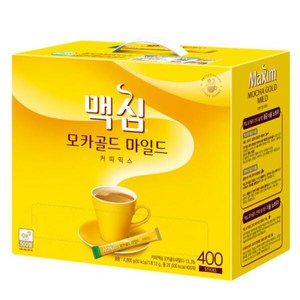 맥심 모카골드 마일드 커피 믹스, 12g, 400개입, 1박스