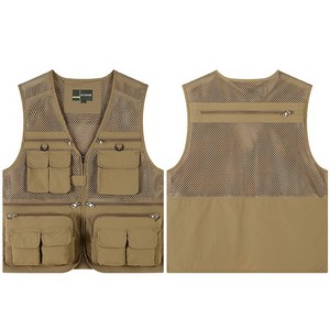 카멜롯 남성 여름 작업 조끼 메쉬 망사조끼 WJ65