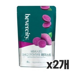 세미 베버시티 자색고구마 라떼 페이스트 1kg, 2개, 1개입