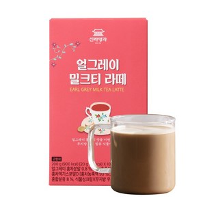 신라명과 얼그레이밀크티라떼, 200g, 10개입, 1개, 20g