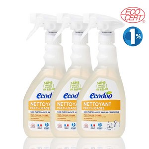 에코두 프랑스 욕실 아기욕조 세정제 무향 500ml 3개