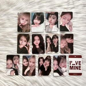 아이브포카 미니1집 IVE MINE 굿즈 포카 장원영 안유진 LIZ REI LEESEO GAEUL 아이돌 컬렉션 카드, 005, 12장