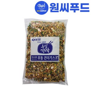 농심 가락 우동 건더기 스프 500g 2개 업소용 식당용 우동 건더기