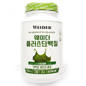 웨이더 플러스 단백질 녹차라떼맛 헬스보충제, 1개, 녹차라떼 맛, 1.02kg