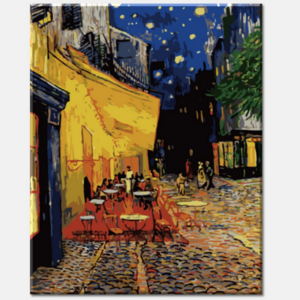 모모픽스페인팅 DIY명화그리기 60x75cm, WP11 고흐 카페테라스