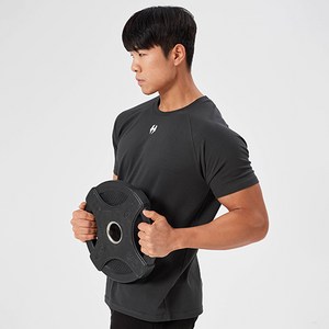 허그본 나그랑 심볼 머슬핏 반팔 6컬러