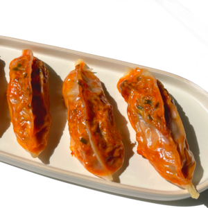 청주 팔봉제면소 맛있게 매운 지존 지고추 고기 수제만두 맛집 택배, 4개, 400g, 고기만두