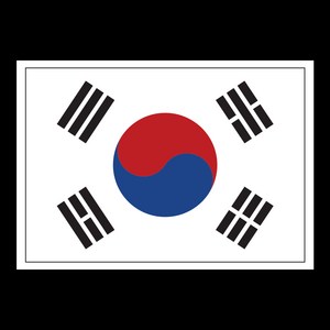 차량용 스티커 데칼 흠집 스크래치 가리기 태극기, 혼합색상, 1개