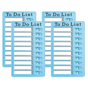 디피하우스 To Do List 체크리스트 1+1+1+1 구성, 4개, 블루