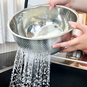 아르크 다용도 쌀씻는 스텐 세척볼, 1개