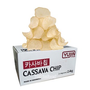 카사바칩 갈릭맛 2.4kg, 1개