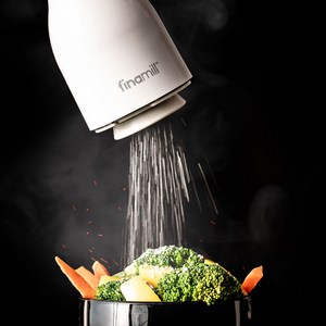 파이나밀 무선 전동 그라인더 소금 커피 페퍼 후추 깨 갈이, 하와이안블루(본품+프로플러스팟2p)