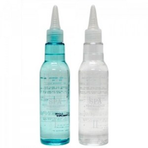 [이브셀] 스파 웨이브 솔루션(수분펌) 1제180ml+2제180ml 한세트, 1개