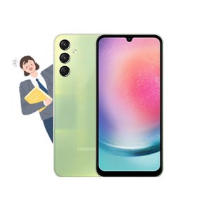 삼성 공신폰 갤럭시 A24 128GB 학생폰 공부폰 수험생 우등생폰, 라이트그린, 그린