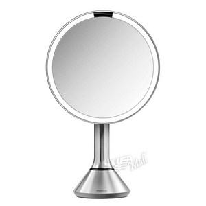 심플휴먼 LED 터치 센서 화장대 8인치 거울 SIMPLEHUMAN 8 MAGNIFICATION, 1개