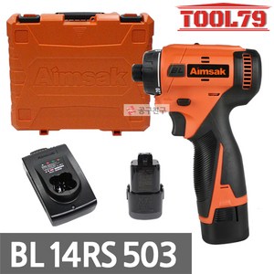 아임삭 BL14RS503 충전 드릴드라이버 14.4V 3.0Ah *2개 BL모터, 2세트