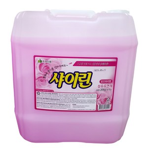 샤이린 섬유유연제 로즈마리향, 20kg, 1개