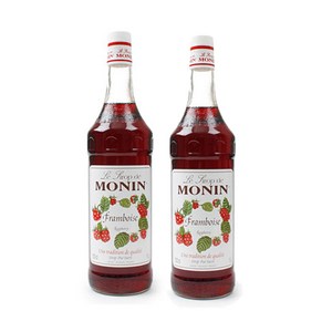 모닌 라즈베리시럽 1000ml 2개세트, 2개, 1L