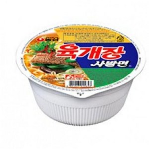 농심 농심육개장사발면 육개장 사발면 86g 24개 [원산지:국산]