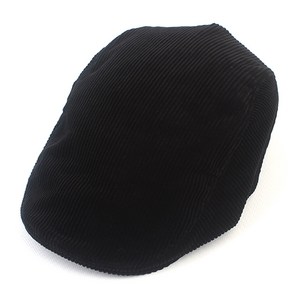 [유니버셜케미스트리] Simple Corduroy Black Huntingcap 헌팅캡