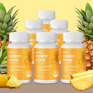 올리트루 브로멜라인 프리미엄, 6개, 60정