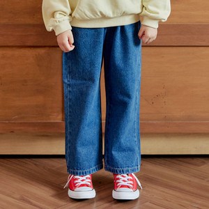바브키즈 일자핏데님바지
