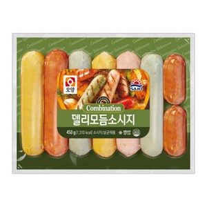 사조오양 델리 모듬 소시지, 450g, 3개