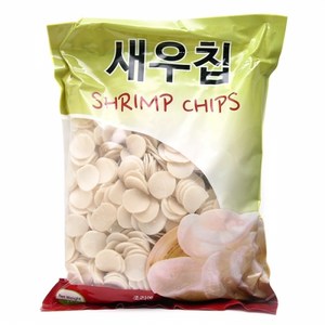 푸드올마켓_ 사지앙 새우칩 /Shimp Chips 한박스 (1kg x 12ea), 1kg, 12개