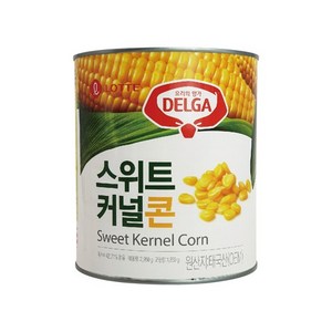 롯데 델가 스위트콘 스위트커널콘 2.95kg 1BOX(6can) / 3kg/ 업소용/ 대용량, 6개