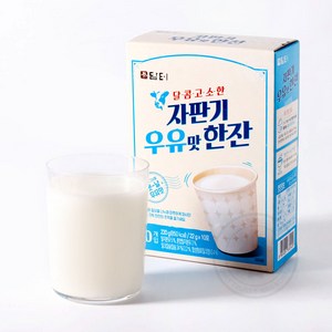 담터 자판기 우유맛 한잔 (추억의 담콤 고소한 옛날 우유맛) 10T, 22g, 10개입, 1개