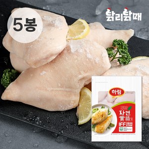 하림 IFF 냉동 무항생제 닭가슴살 1kg x 5봉