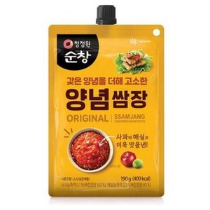 청정원순창 양념 쌈장, 760g, 1박스